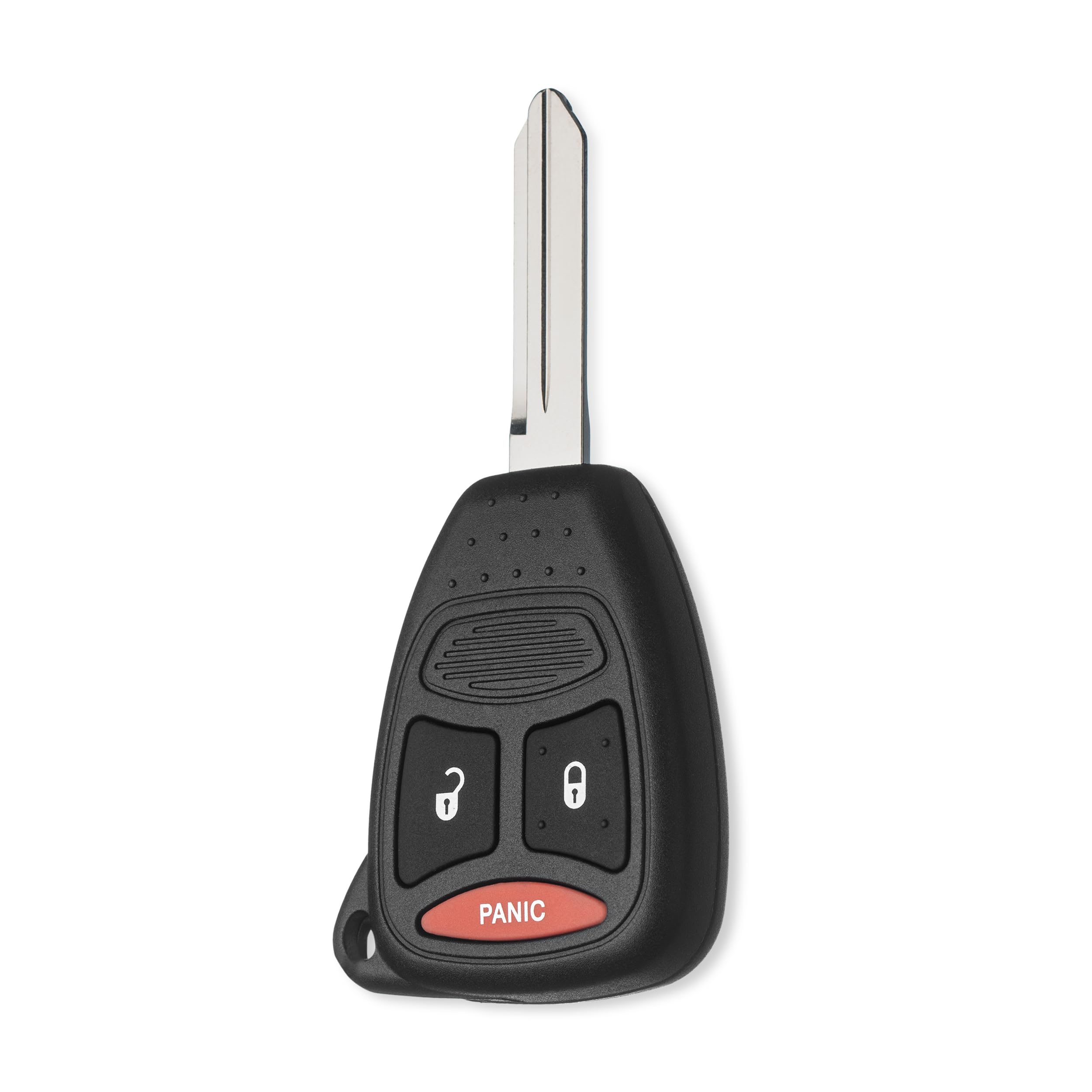 FOBTEK Keyless Entry Remote Head Key Fob for Dodge Dakota Durango Ram Caliber Replacement for KOBDT04A, 05135670AA (for ID46, 3-Button)